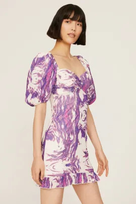 Purple Swirl Dress | Rent the Runway