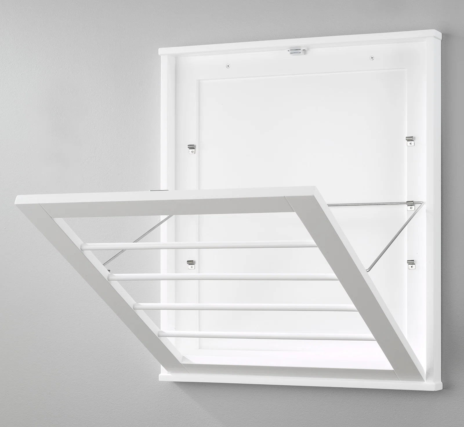 Wood Foldable Wall-Mounted Drying Rack | Wayfair North America