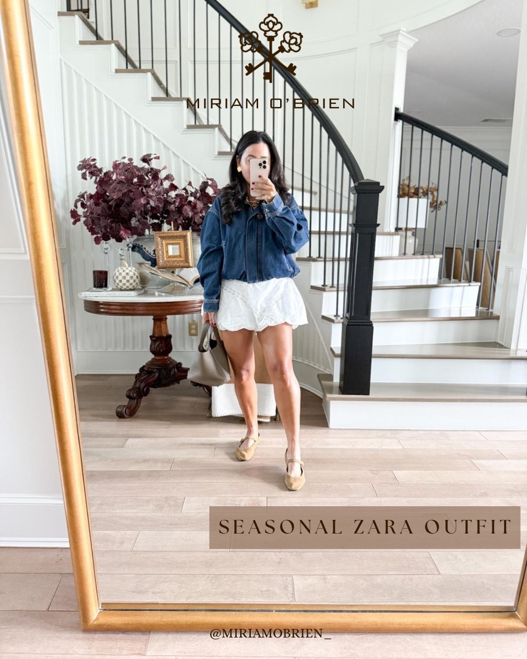 I styled my denim bomber jacket from Zara & I love it!!! 

Follow me at @miriamobrien_ on IG and TikTok! 

#ZaraFallFinds #ZaraSeasonalFit #ZaraFit #ZaraStyleTip 

#LTKSeasonal #LTKOver40 #LTKStyleTip