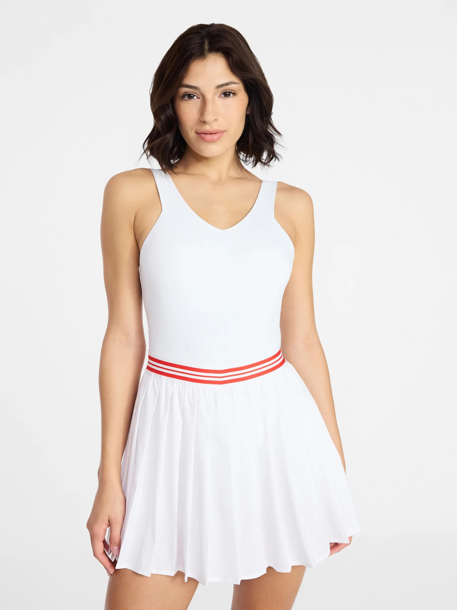 Avia Women's Tennis Dress with Pleated Skort, Sizes XS – XXXL | Walmart (US)