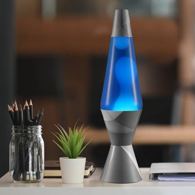 LAVA 14.5" Geometric Monochrome Novelty Table Lamp: Modern Decor, Electric Powered, No Assembly, for All Ages | Target