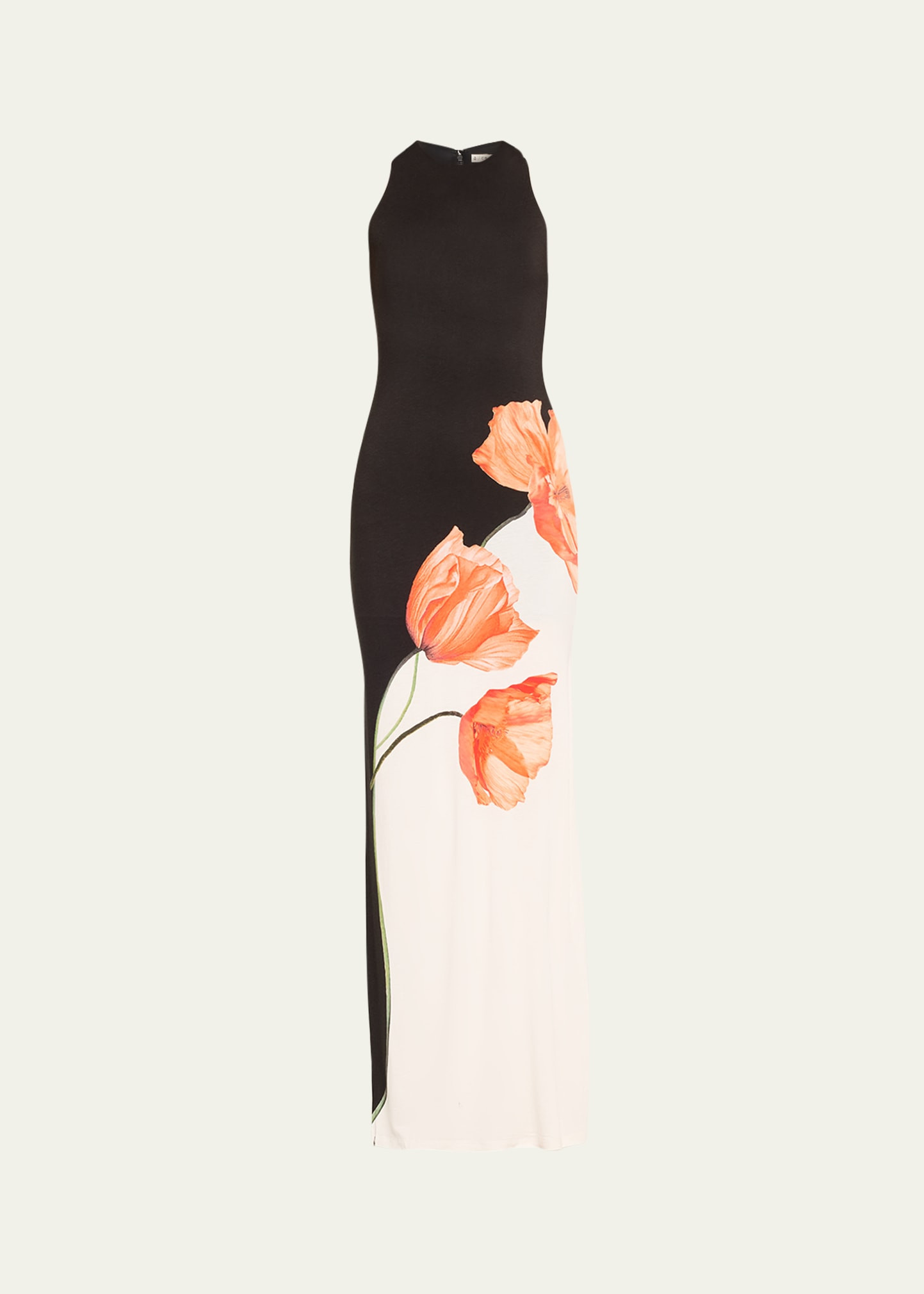 Alice + Olivia Pania Two-Tone Floral Maxi Dress | Bergdorf Goodman