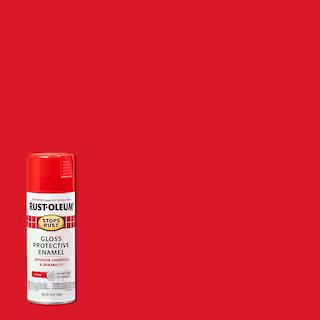 Rust-Oleum Stops Rust 12 oz. Protective Enamel Gloss Cherry Spray Paint (6-Pack) 248568 - The Hom... | The Home Depot
