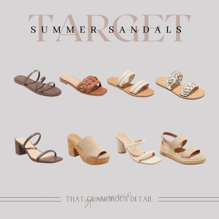 Target Summer Sandals 

#LTKshoecrush #LTKFind #LTKunder50