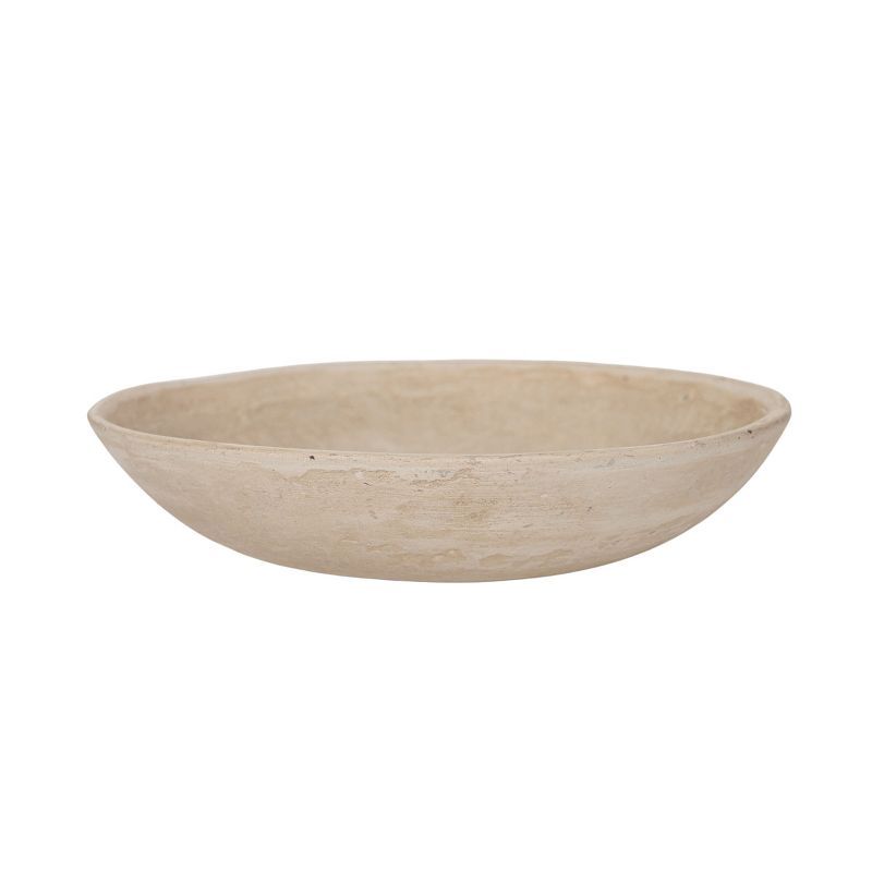 White Paper Mache Bowl by Foreside Home & Garden | Target