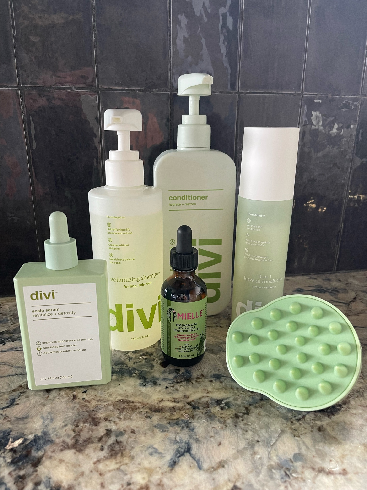 My new hair obsessions! divi  volumizing shampoo, divi conditioner, divi 3 in 1 leave in conditioner and divi scalp serum. I also love to add rosemary oil to my hair and scalp weekly and massage it with my scalp massager. 
Right now get 20% off shampoo and conditioner’s with code APRIL and free shipping when you spend over $49:)

#LTKover40 #LTKsalealert #LTKbeauty