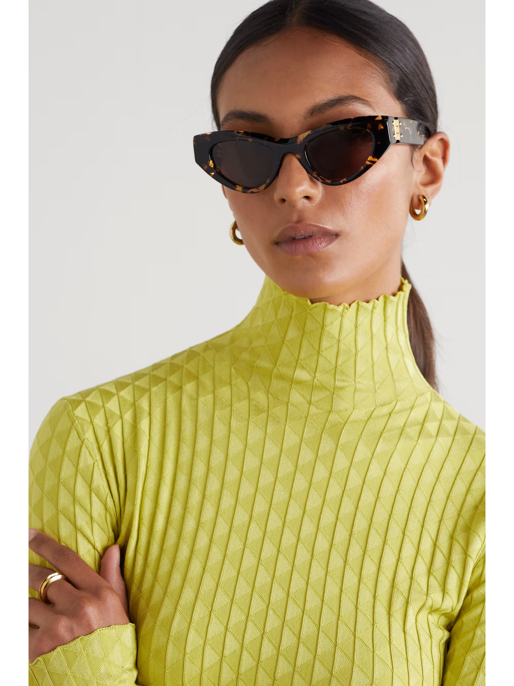 Cat-eye tortoiseshell acetate sunglasses | NET-A-PORTER (US)