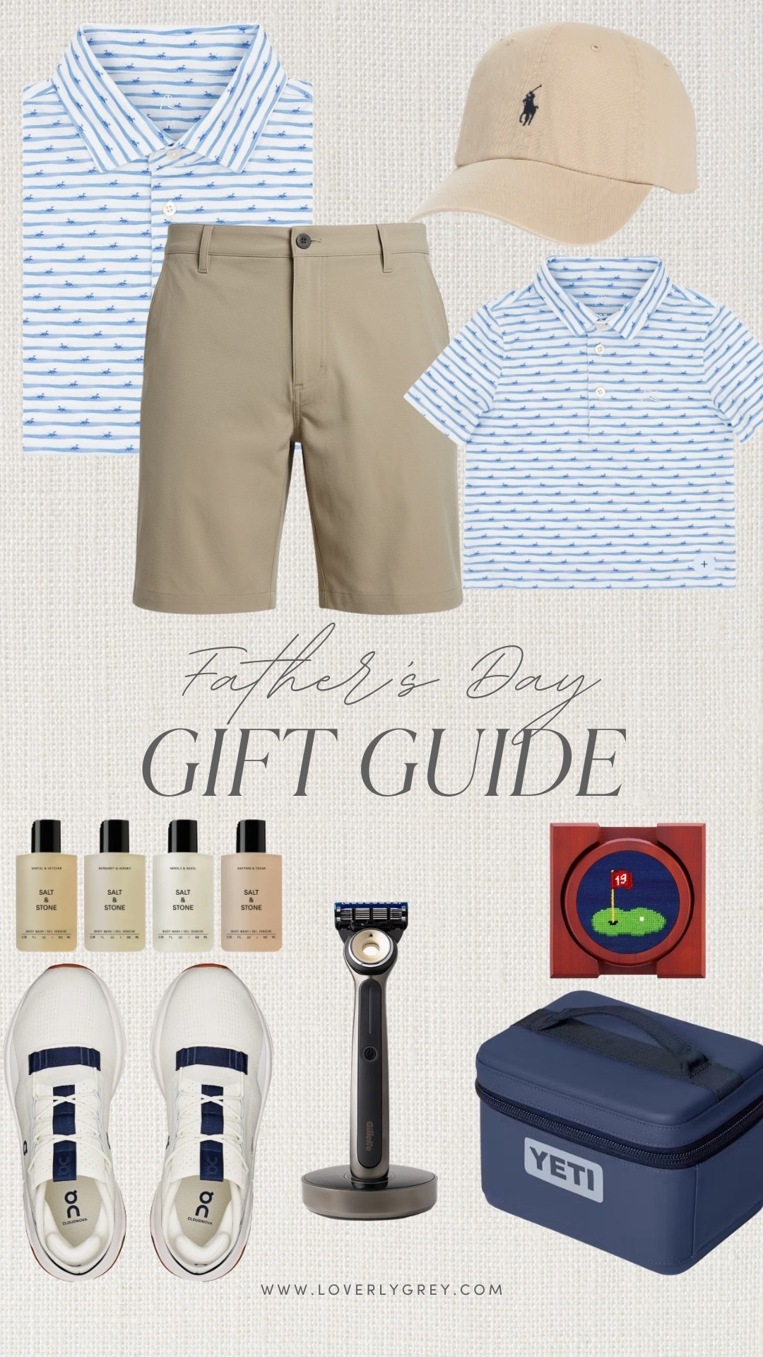 These Father’s Day gift ideas are perfect for the dad who loves golf, travel, and classic everyday essentials. From performance polos and On sneakers to grooming favorites and practical accessories, these are gifts he'll actually use all summer long. Loverly Grey, Father’s Day gift guide, gifts for dad, golf gifts, men’s style, gifts for him, Father’s Day ideas, travel essentials, summer favorites for men

#LTKMens #LTKSeasonal
