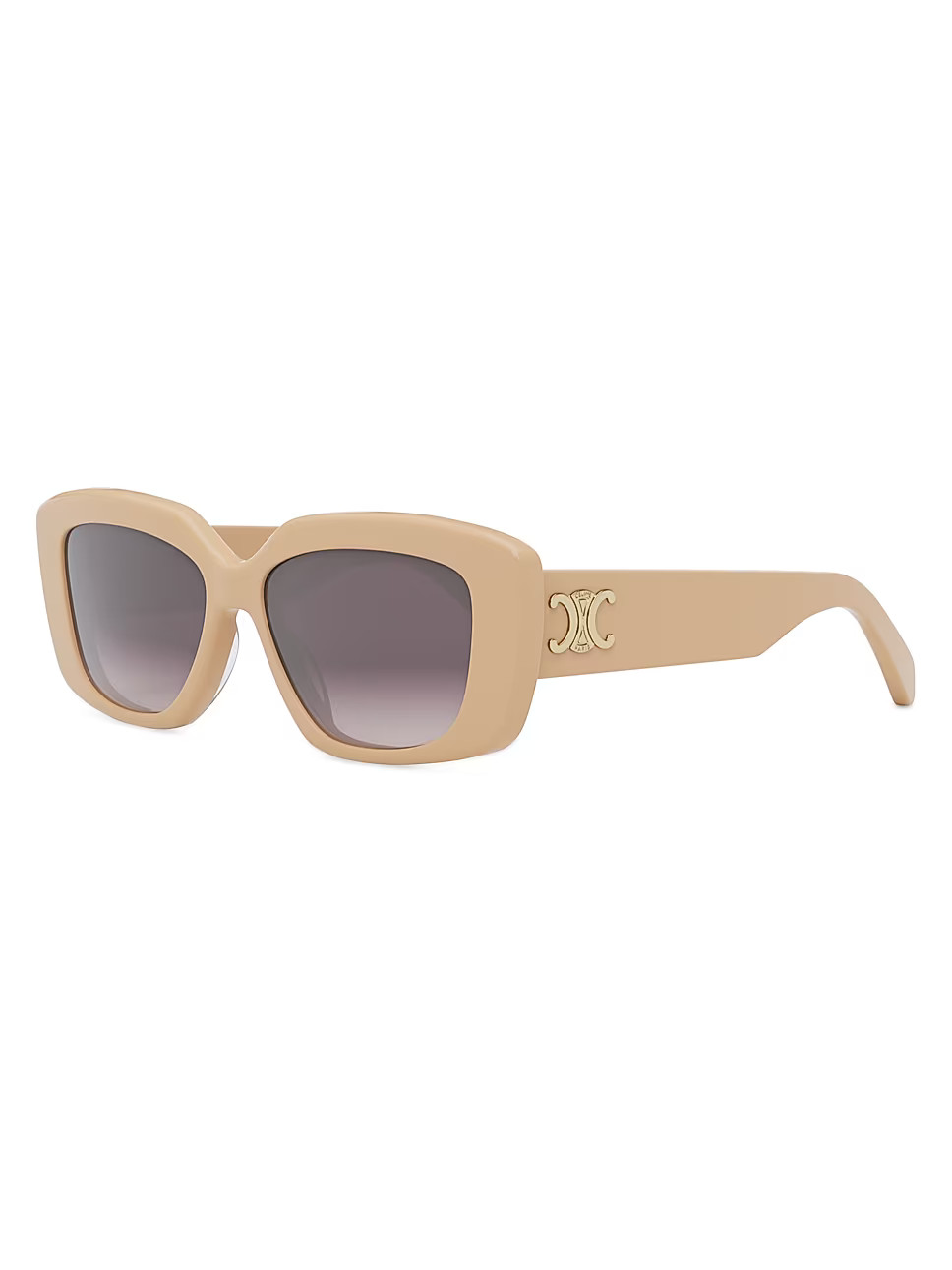 CELINE Triomphe 55MM Geometric Sunglasses | Saks Fifth Avenue (CA)