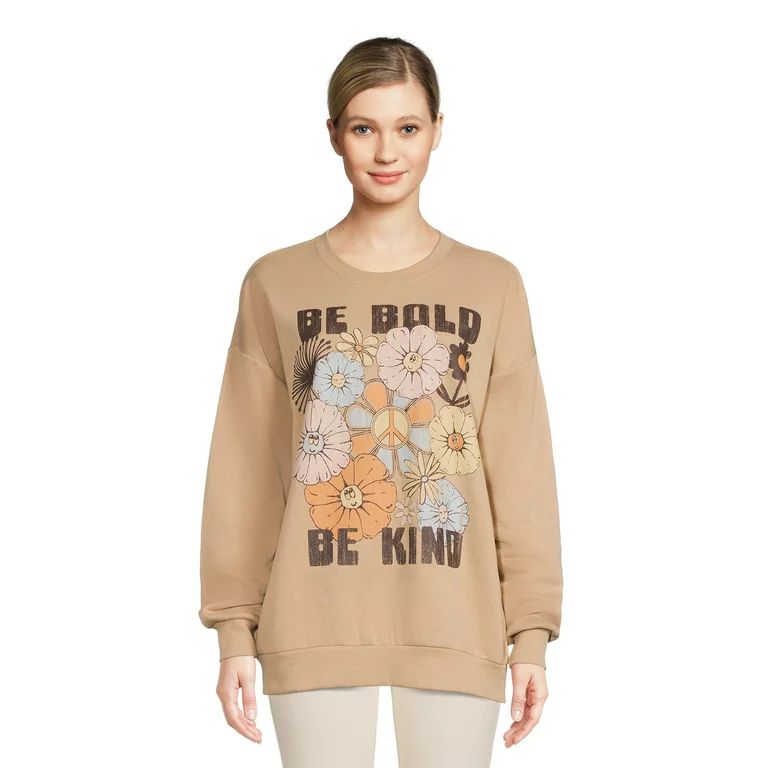 Self Esteem Juniors’ Graphic Pullover Sweatshirt - Walmart.com | Walmart (US)
