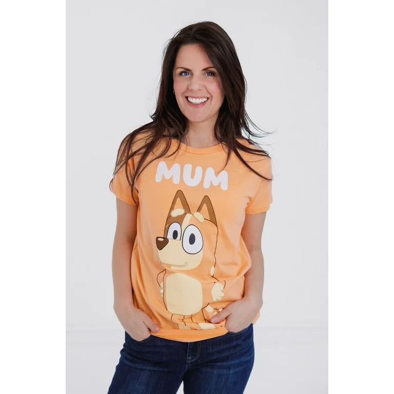Bluey Mom Womens Matching Family T-Shirt Adult | Walmart (US)
