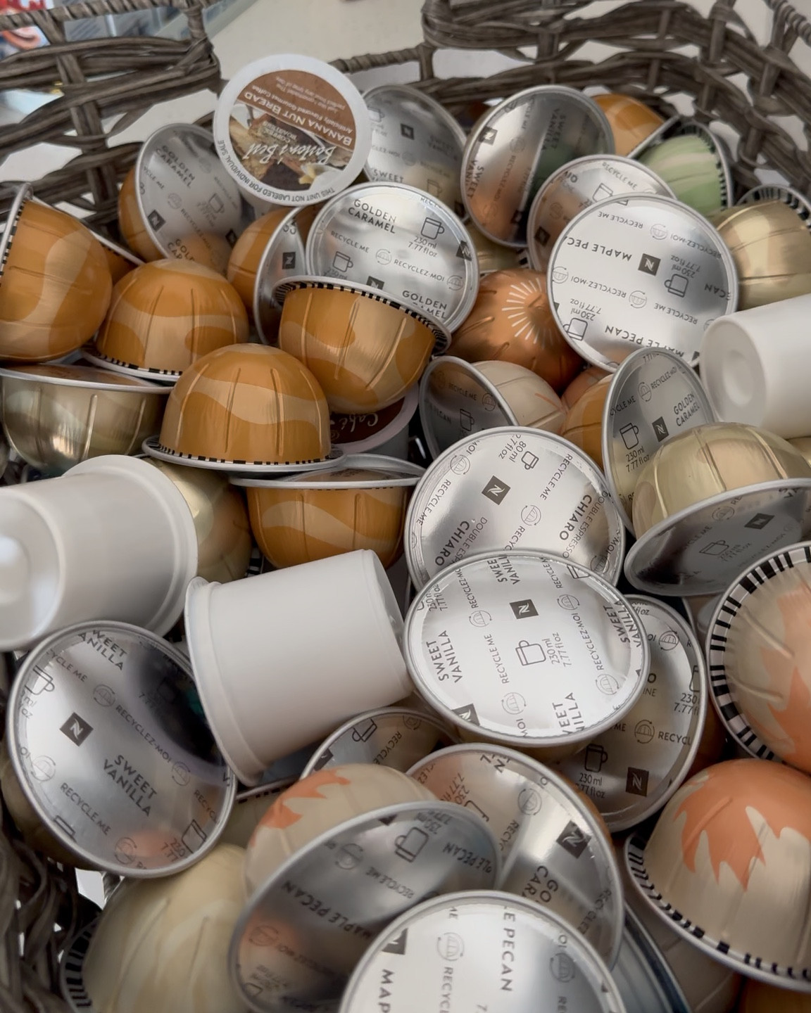 Nespresso organization, coffee organization, lazy Susan, kitchen organization, clear containers, kitchen storage 

#LTKmorningroutine #LTKHome #LTKSaleAlert