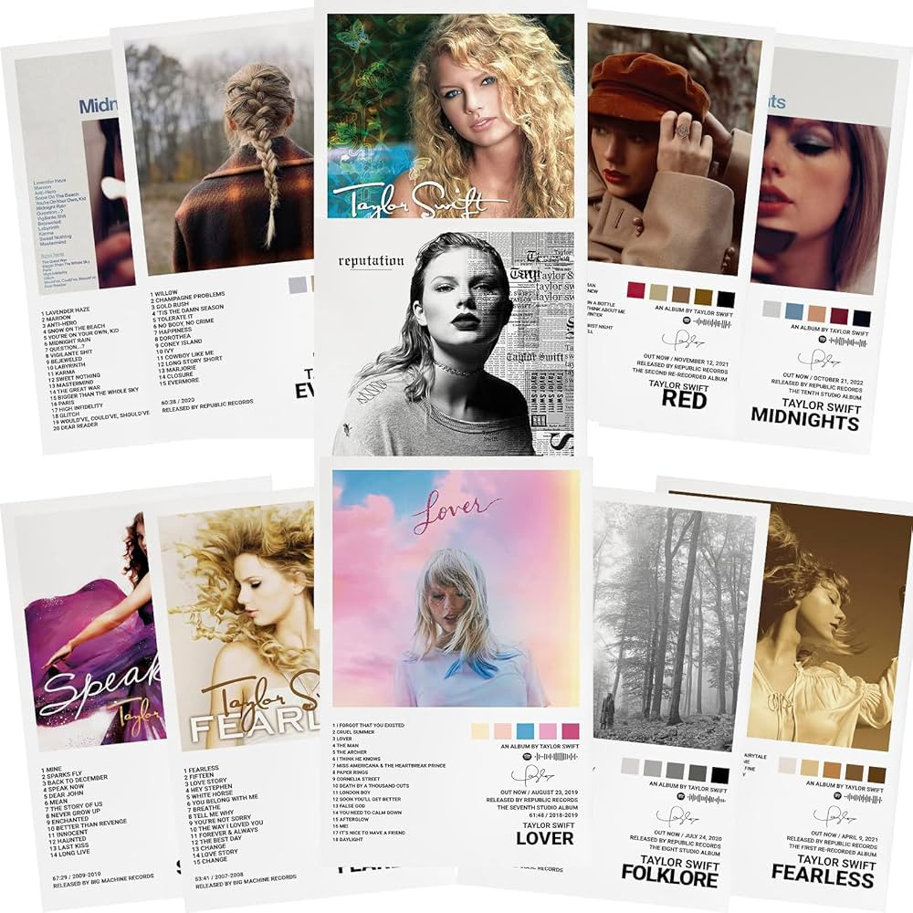 Amazon.com: Taylor Poster for Walls, Taylor Album Cover Posters Wall Decor Art Print Posters for ... | Amazon (US)