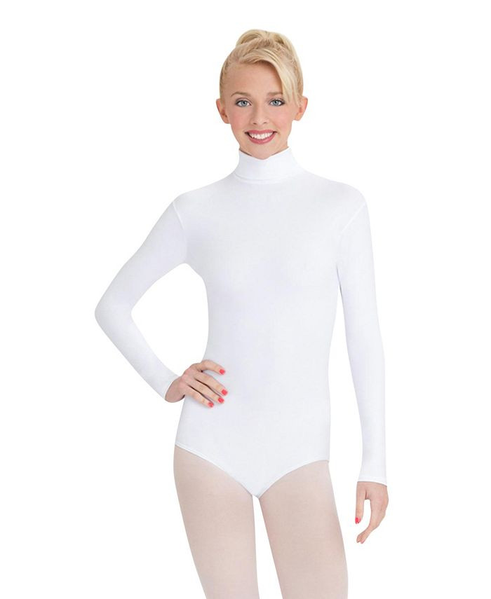 Capezio Turtleneck Long Sleeve Leotard & Reviews - Tops - Women - Macy's | Macys (US)