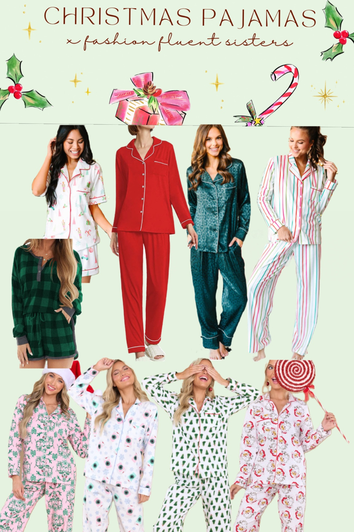 Christmas pajamas from Amazon reddress and mint julep 

#LTKHoliday #LTKunder100 #LTKunder50