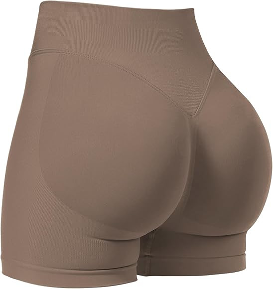 VOYJOY Women Workout Impact Shorts 3.6"/ 4.5"/ 6" Scrunch Butt Lifting Gym Seamless Booty Biker S... | Amazon (US)