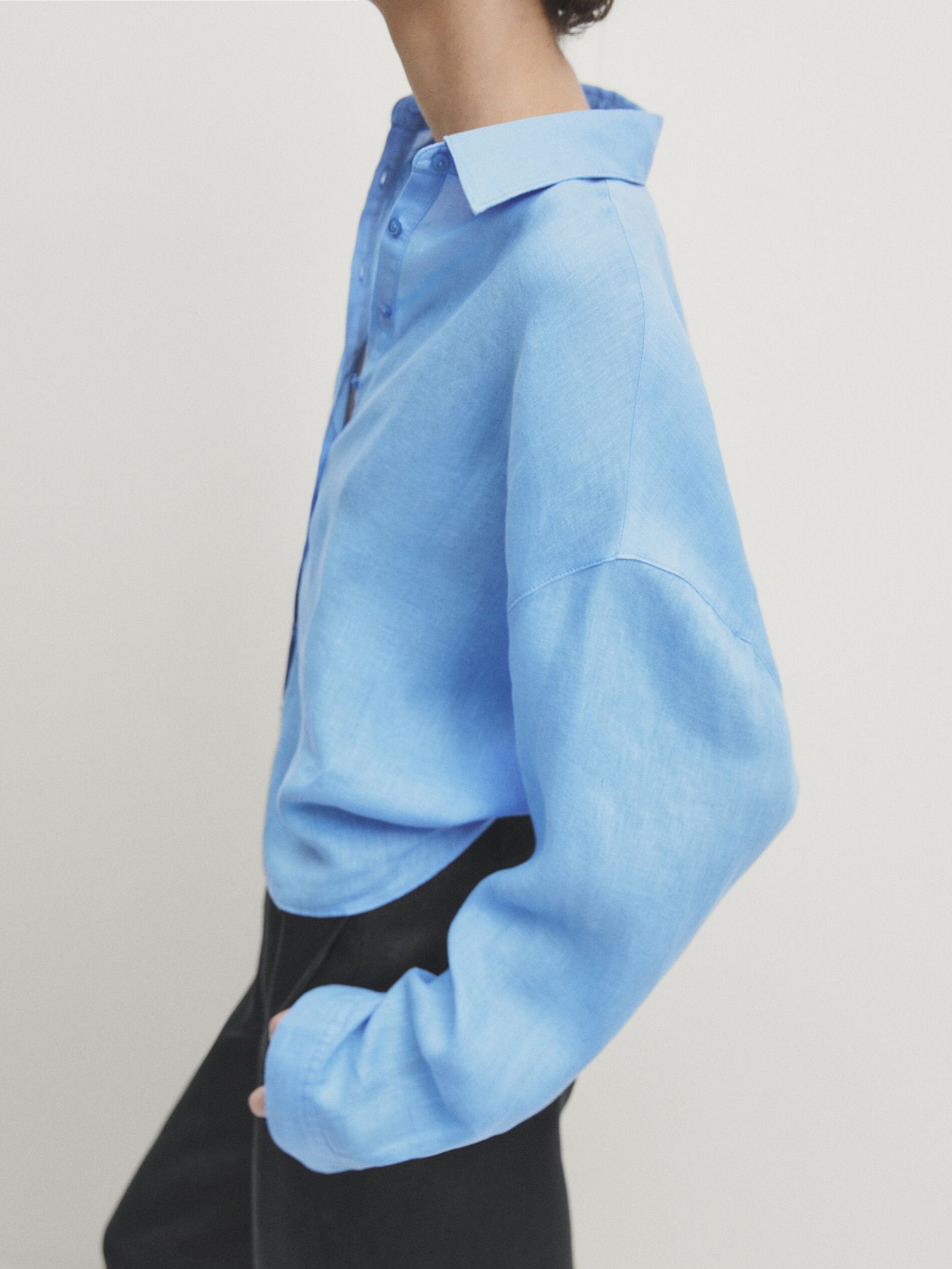 100% linen shirt | Massimo Dutti (US)