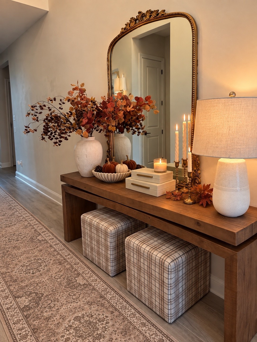 A little fall refresh in the entryway 🍂🤎
Sometimes you don’t need to change everything — just a few warm fall touches make home feel so cozy.

#LTKU #LTKSaleAlert #LTKHome