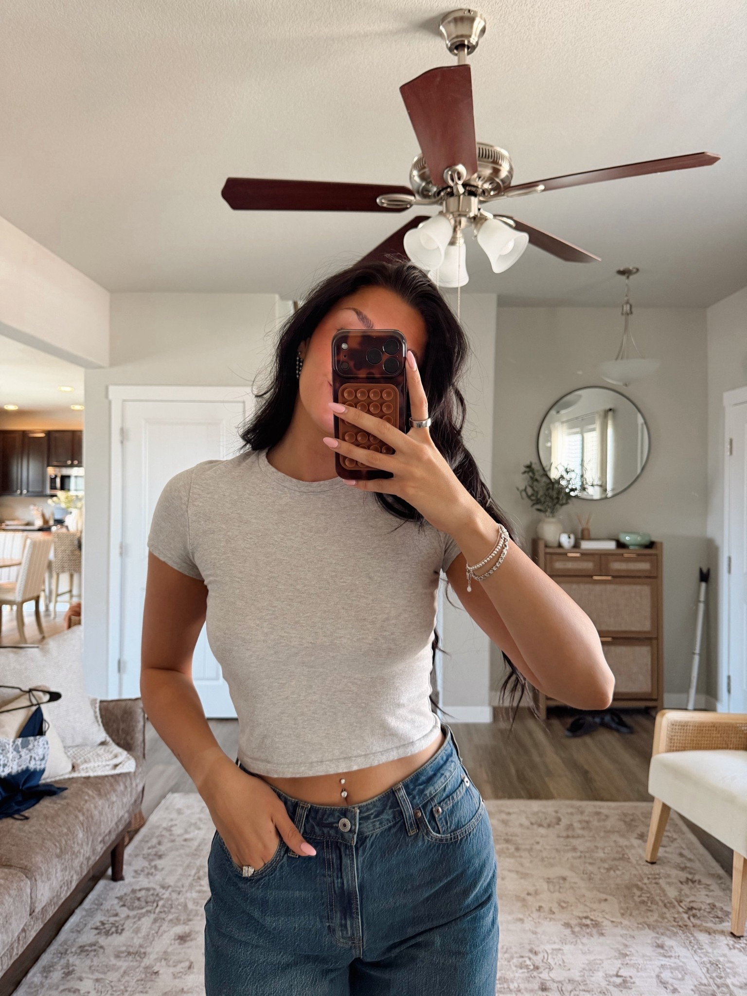 Wearing a size small! @abercrombie 

#LTKootd #LTKgrwm #LTKBeauty
