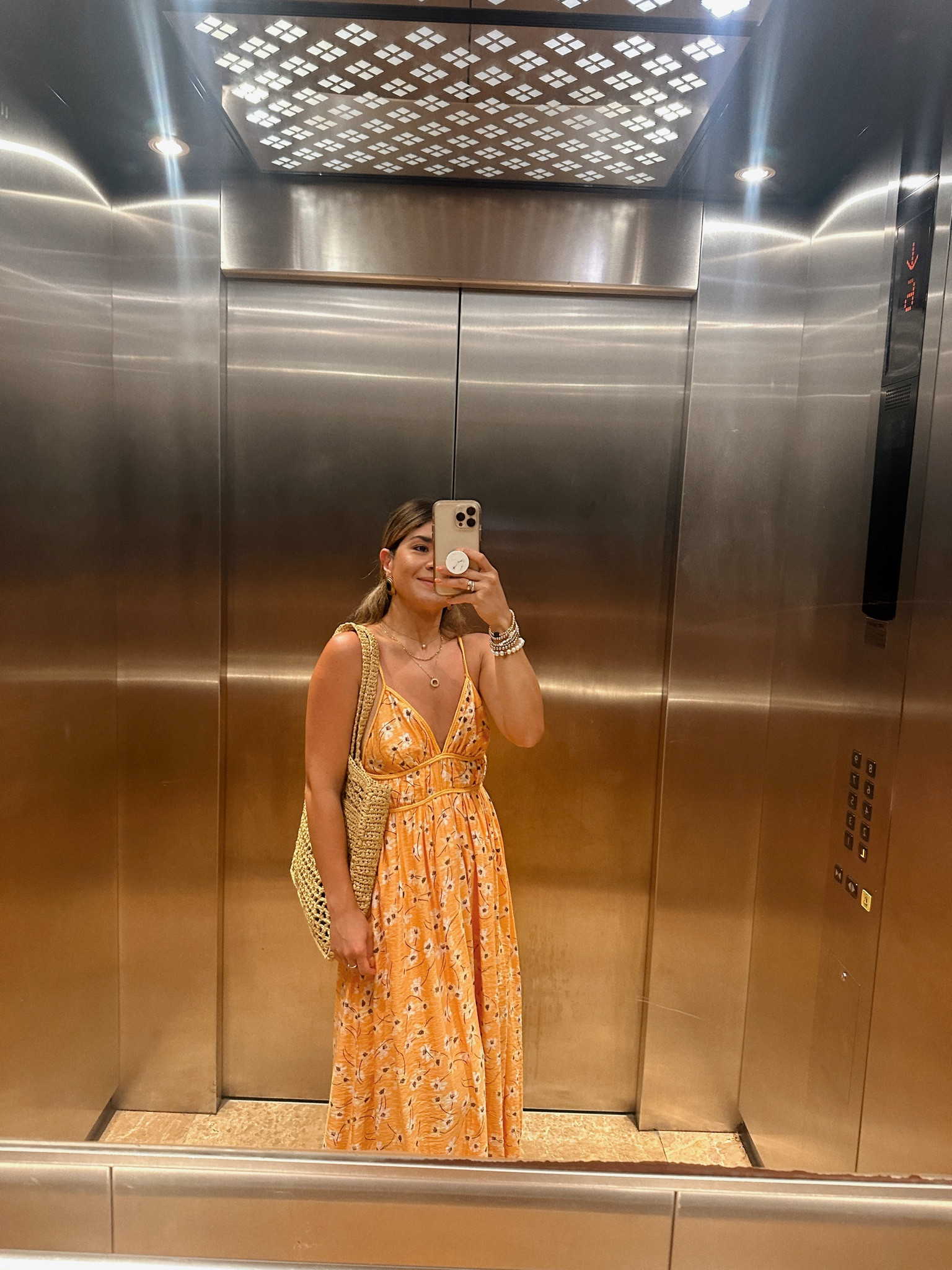 Another adorable dress from Vici! It’s so fun and feminine! It runs tts. I’m wearing size xs. Use code Chictalkch for 20% off! 
Vacation dress, maxi dress, floral dress, Vivi

#LTKTravel #LTKStyleTip #LTKFindsUnder100