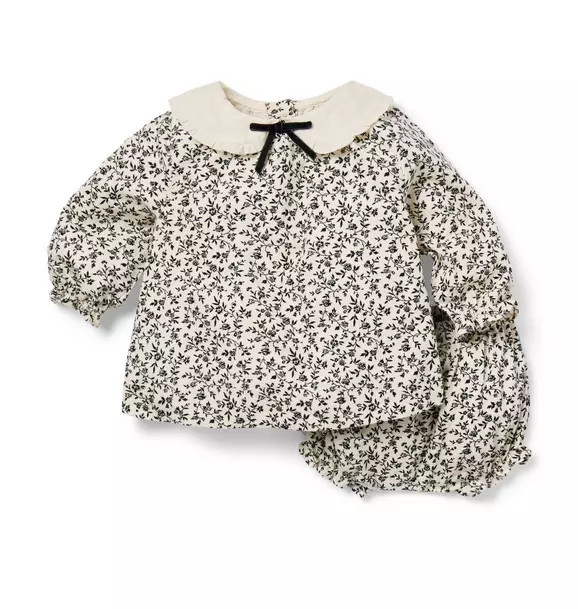 Baby Ditsy Floral Corduroy Matching Set | Janie and Jack