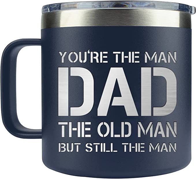 Father's Day Gifts For Dad From Daughter, Son, Cool Birthday Gifts For Men, Funny Dad Coffee Mug,... | Amazon (US)