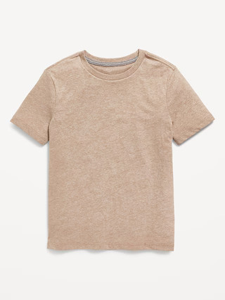 Softest Short-Sleeve Solid T-Shirt for Boys | Old Navy (US)