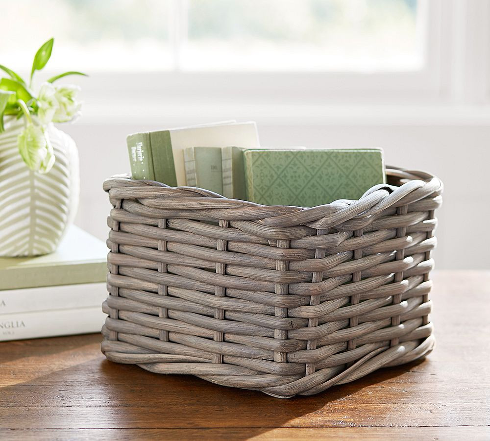 Aubrey Woven Utility Basket | Pottery Barn (US)