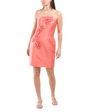 Silk Blend Mikado Sleeveless Mini Dress | TJ Maxx