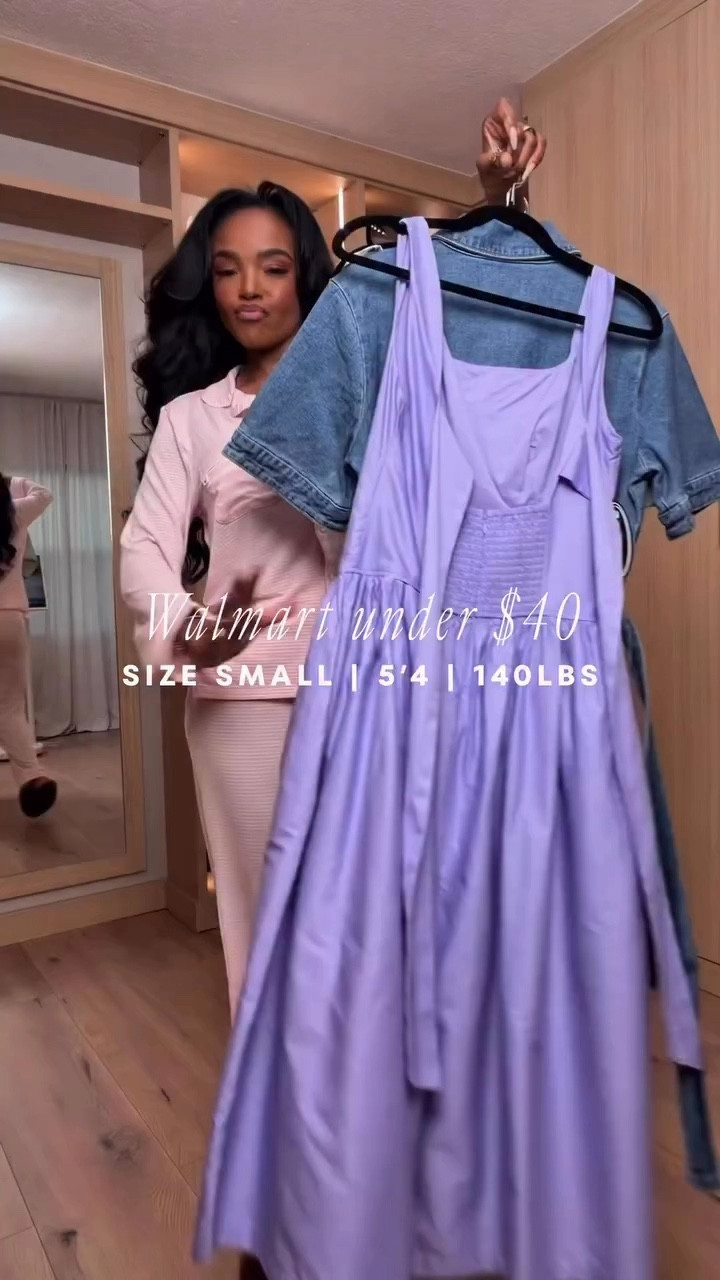 Scroll to shop these Walmart finds under $40 💜

Affordable pieces that still give that elevated, put-together look—this lilac dress is such a standout and perfect for styling multiple ways, making it a great cost-per-wear piece for your wardrobe.

Perfect for brunch, vacation days, casual outings, or spring/summer events.

📏 Measurements: 5’4”, 140 lbs, 34D bust, 27” waist, 40” hips

Follow me on Instagram and YouTube @kirasfashionfinds  

#LTKgrwm #LTKvlog #LTKPetite