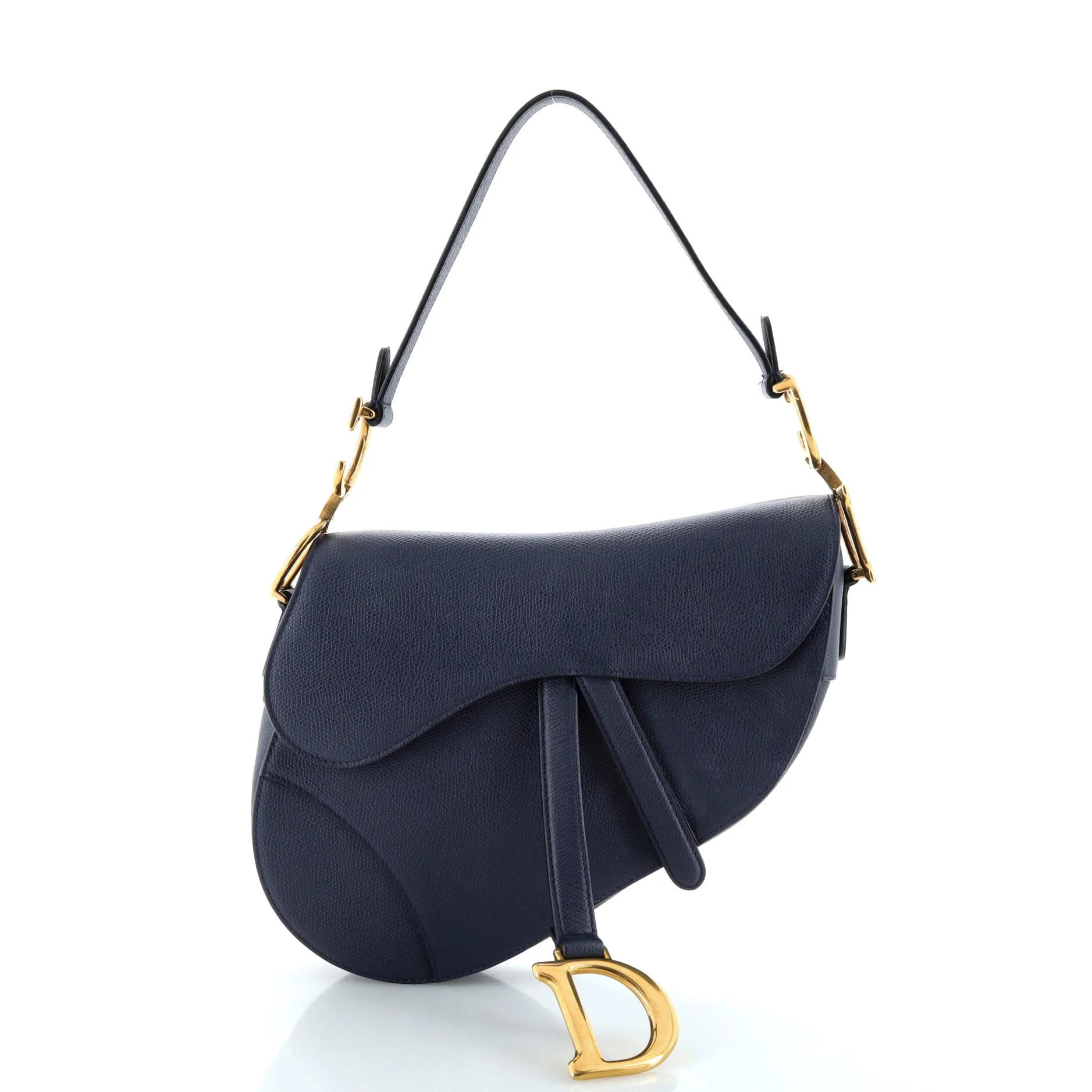 Saddle Handbag Leather Medium | Shop Simon