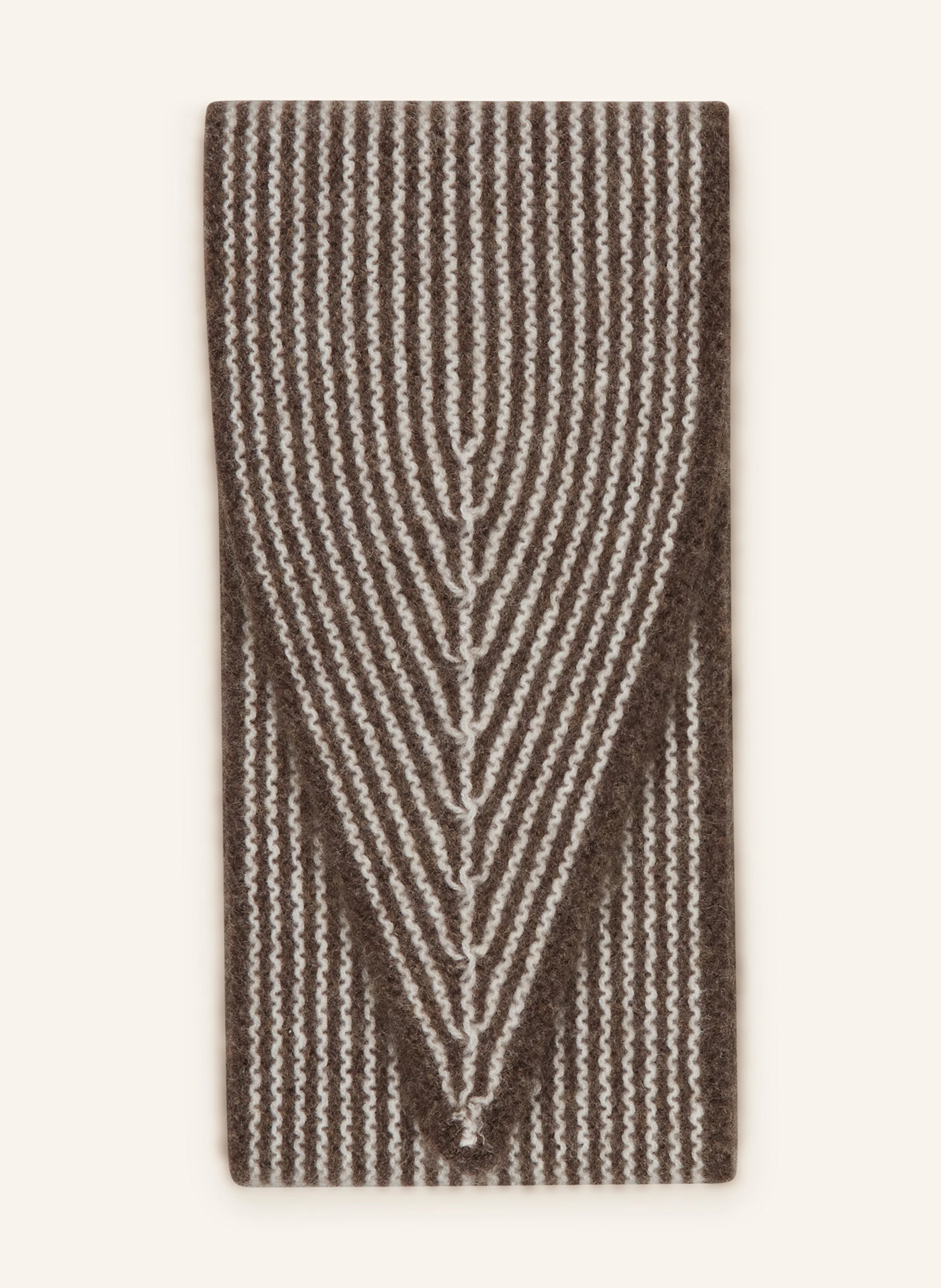 Oats & Rice Cashmere-Schal SAILOR in taupe/ weiss | Breuninger (DACH)