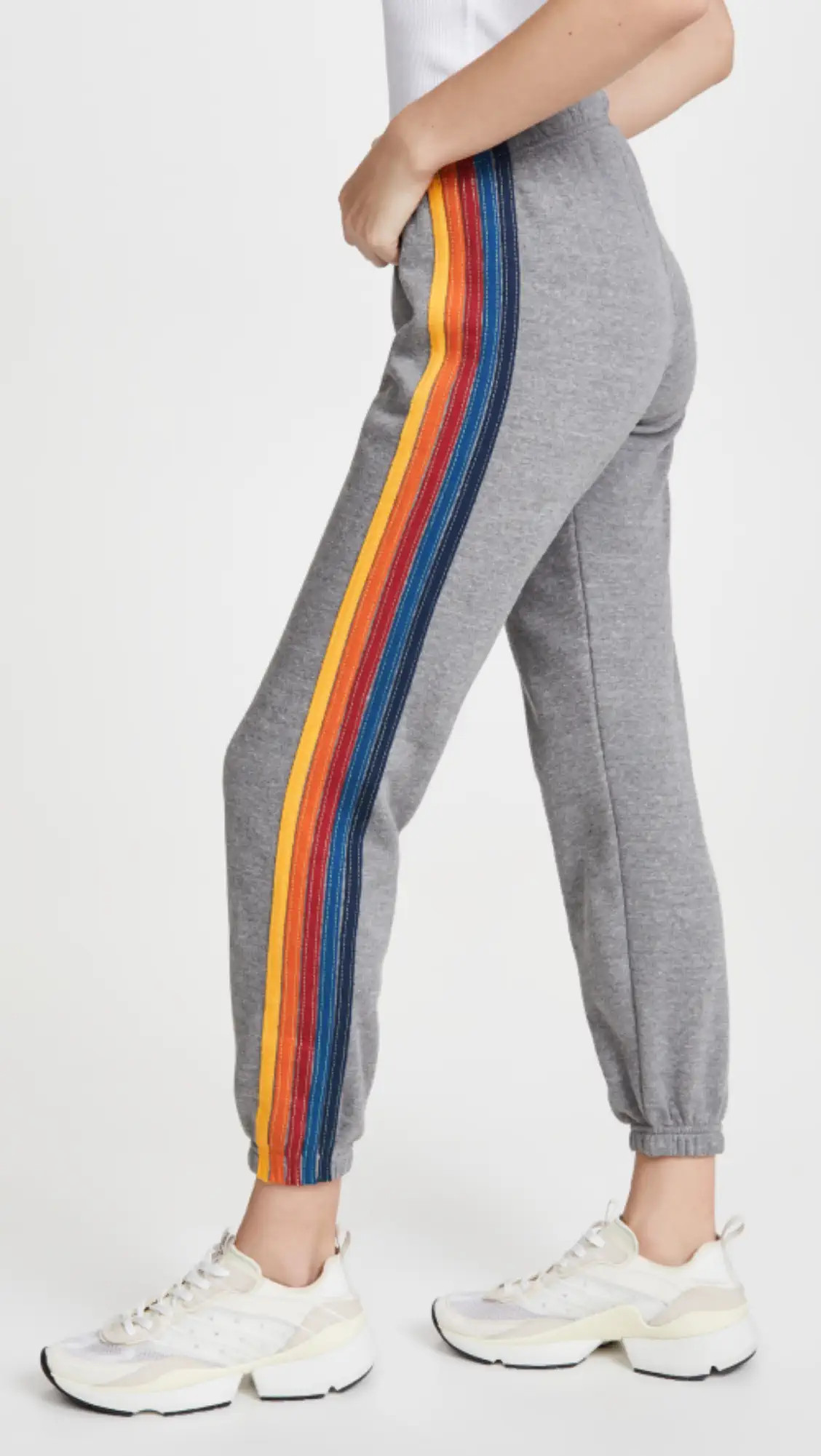Aviator Nation 5 Stripe Sweat Pants | Shopbop | Shopbop