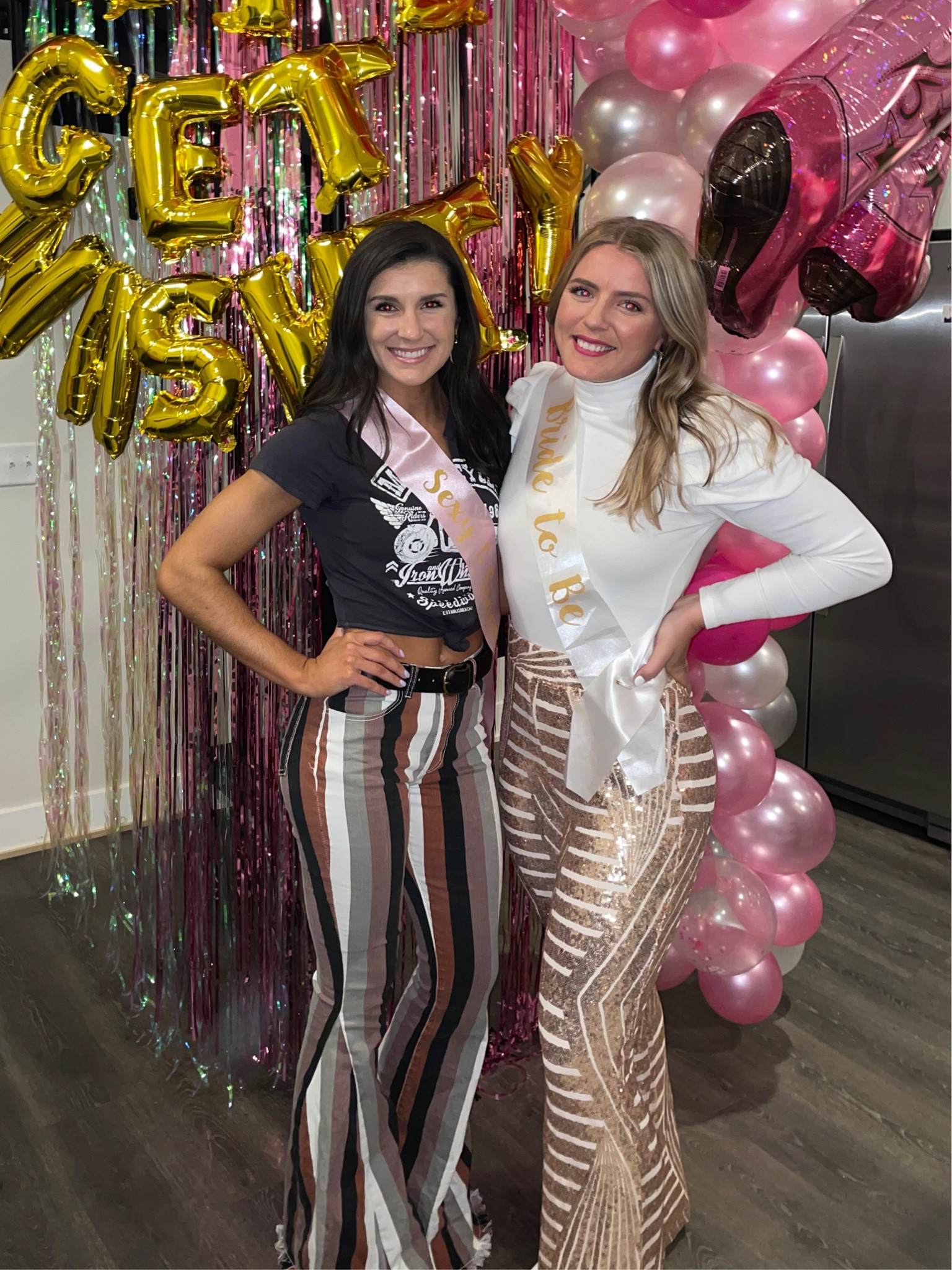 These pants are EVERYTHING. Whether you’re a bride, going to a fun concert, or have a special occasion! You can dress them however you want!
Sweater, graphic tee, or cute detailed long sleeve & boots as pictured.


#LTKSeasonal #LTKHoliday #LTKunder50