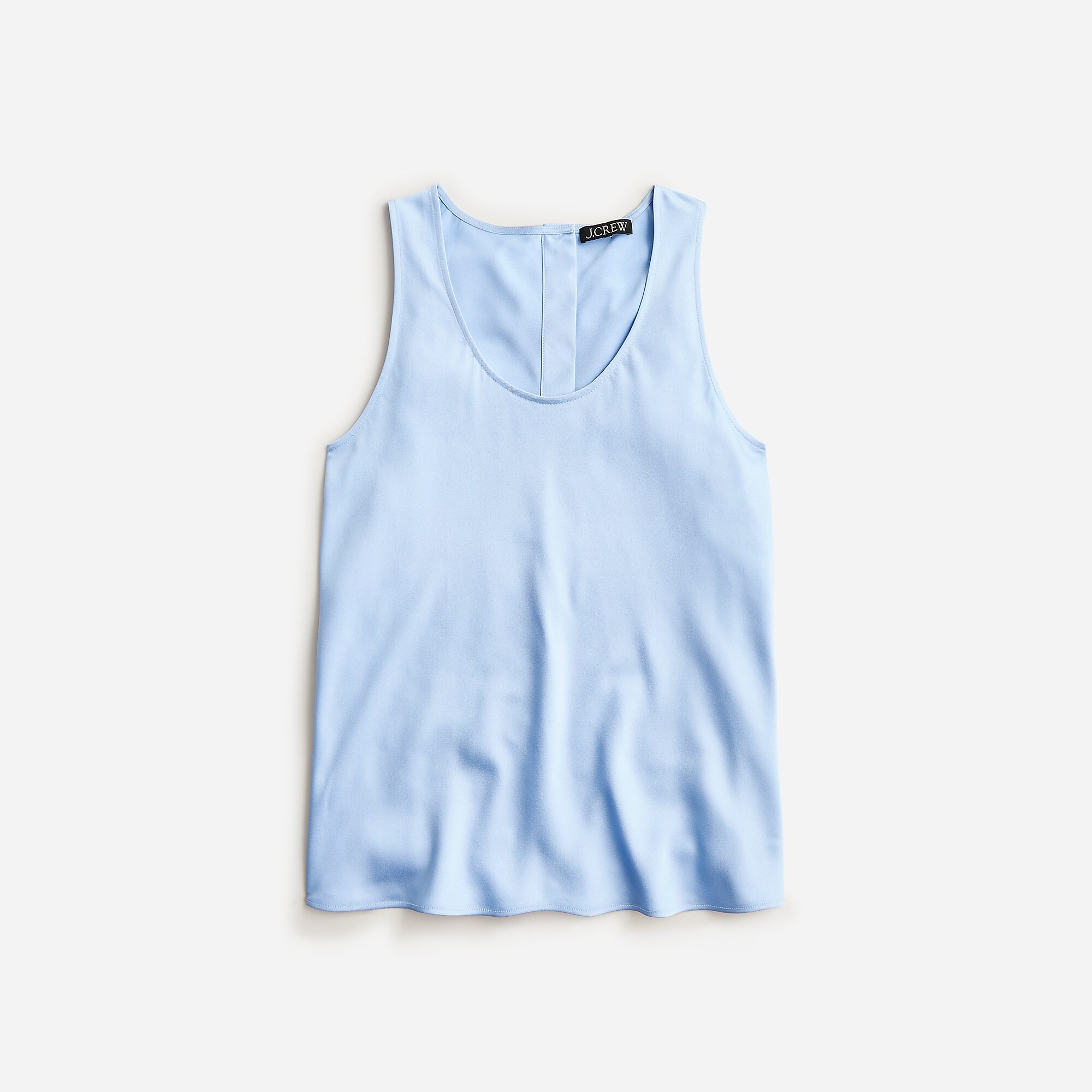 Sleeveless shell top in everyday crepe | J. Crew US