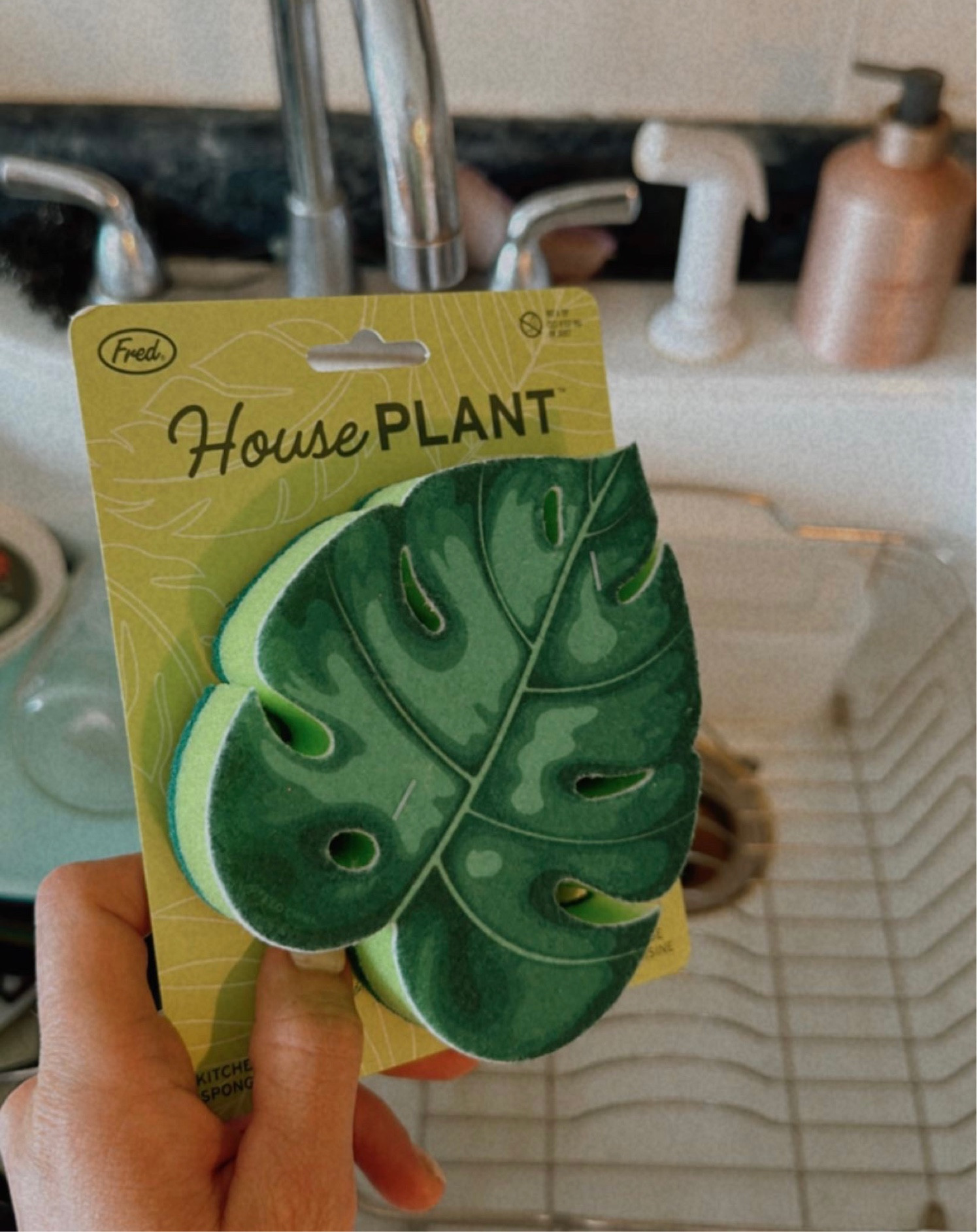 how cute is my new kitchen sponge 🌿🧼

#LTKunder50 #LTKFind #LTKhome