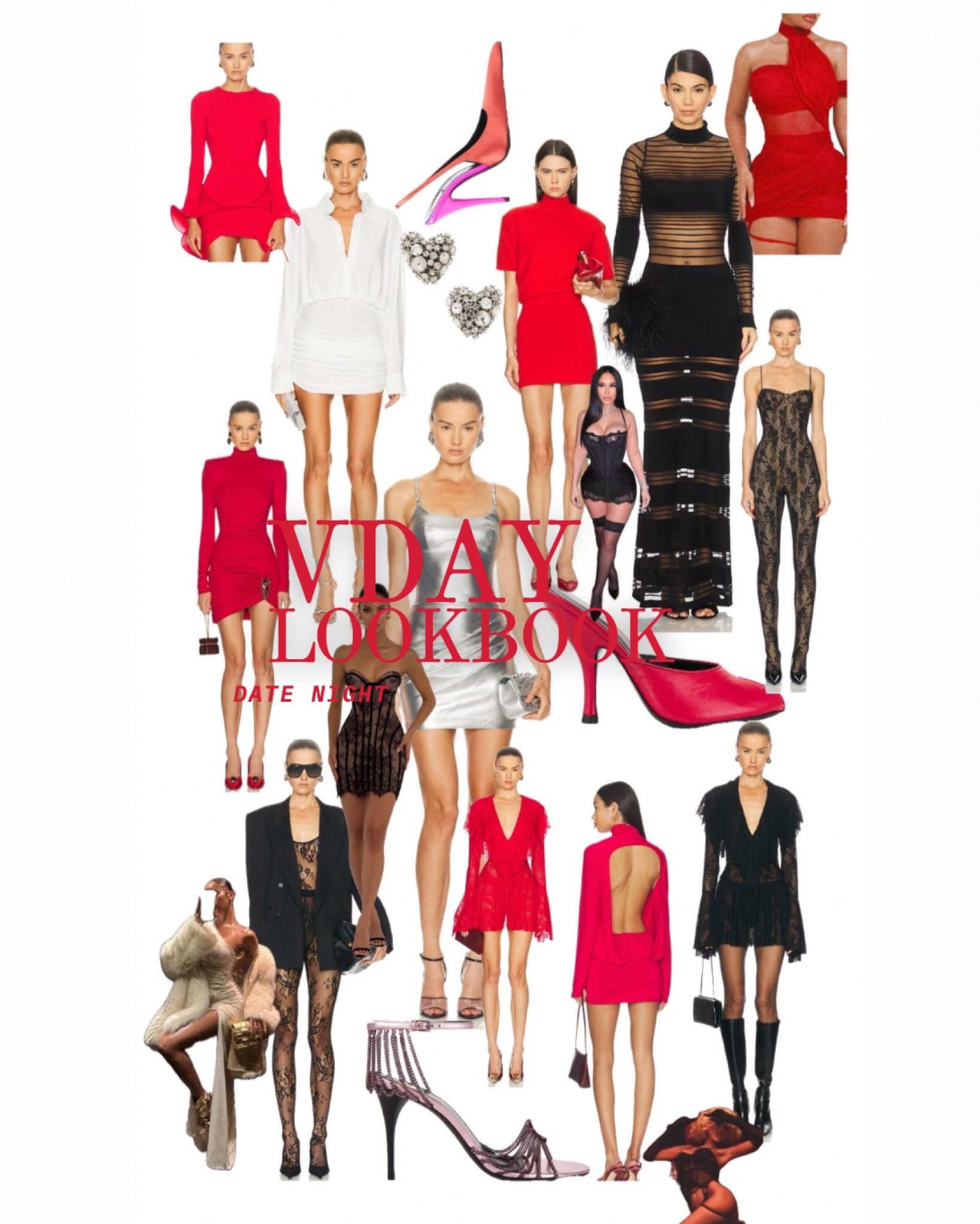 VDAY LOOKBOOK: traditional looks plus more ❤️ 
#ltkstyletip #styletip #seasonal #valentinesday #datenight

#LTKSeasonal #LTKValentine #LTKgrwm