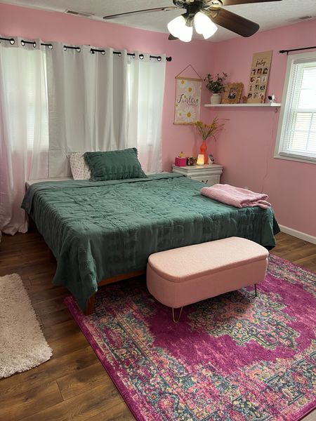 Pink room / toddler room / toddler girl room / big girl room / pink decor / girl decor / kids bedroom / kid decor / tween decor 

#LTKkids #LTKhome