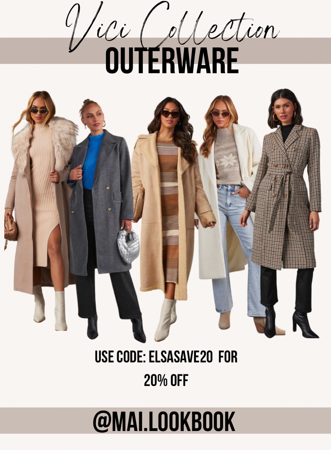 20% off Vici Collection, coats, winter outfits, winter coats, outerwear ✨use ELSASAVE20 for 20% off

#LTKstyletip #LTKfindsunder100 #LTKmidsize