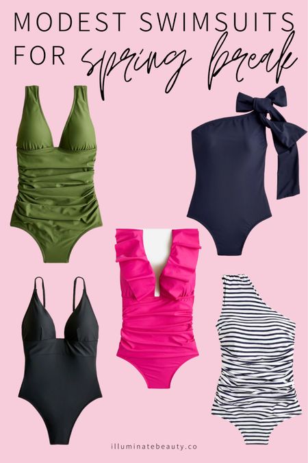 Modest Swimsuits for Spring Break

#LTKswim #LTKSeasonal #LTKtravel