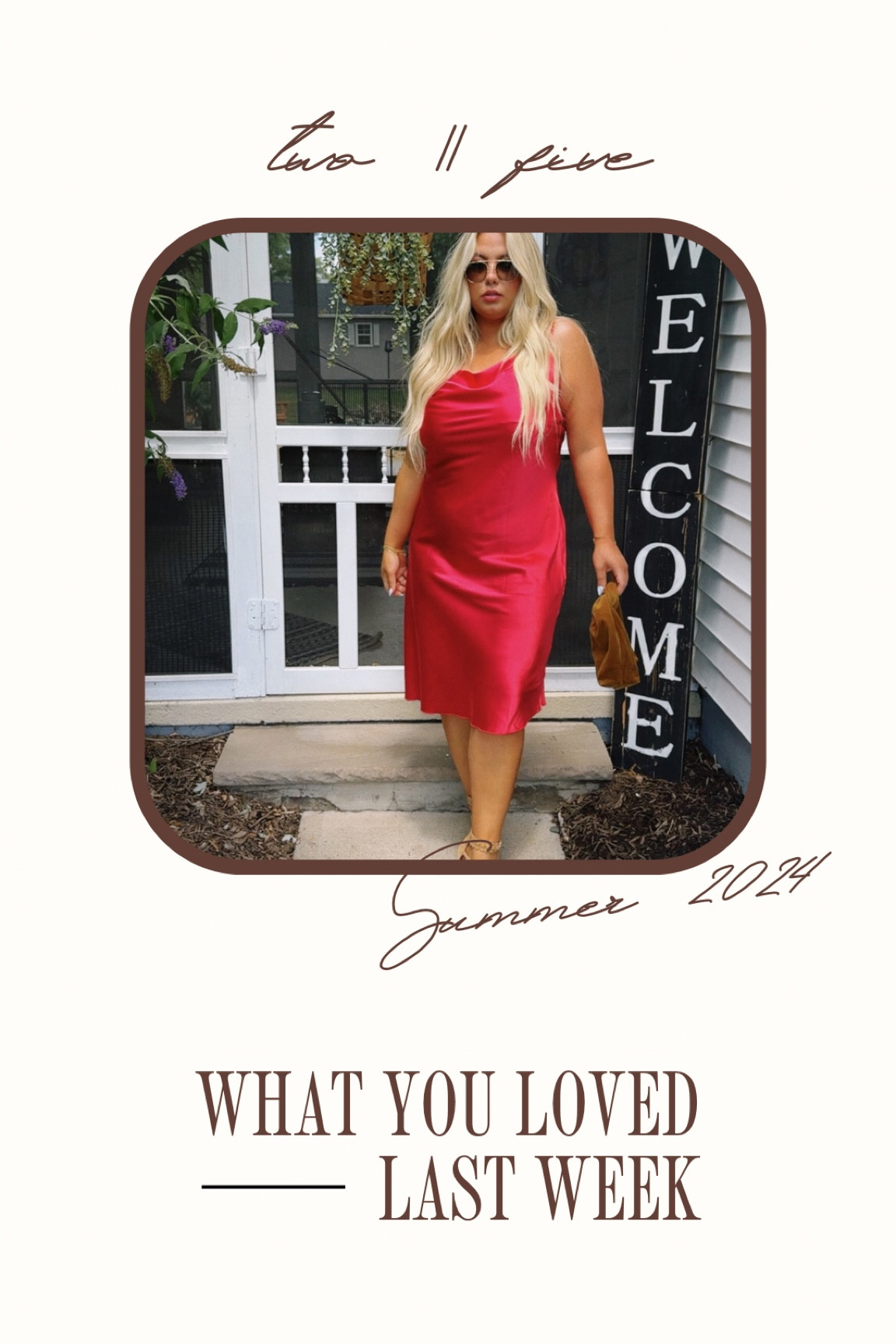 WHAT YOU LOVED LAST WEEK



#LTKSaleAlert #LTKMidsize #LTKFindsUnder50