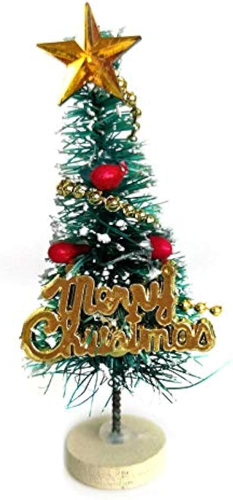 Dollhouse Decoration Accessories, 1:12/1:6 Toy House Miniature Scene Model Mini Christmas Tree fo... | Amazon (US)