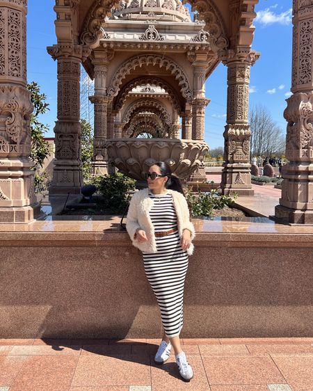 Spring outfit ideas #springoutfit #vacationoutfit #stripedress 

#LTKstyletip