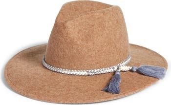 Tassel Trim Wool Panama Hat | Nordstrom