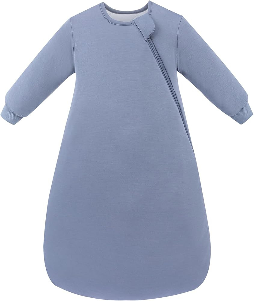 PurComfy Supersoft Baby Premium Bamboo Viscose Long-Sleeve Wearable Sleeping Bag Sack Blanket 1.0... | Amazon (US)