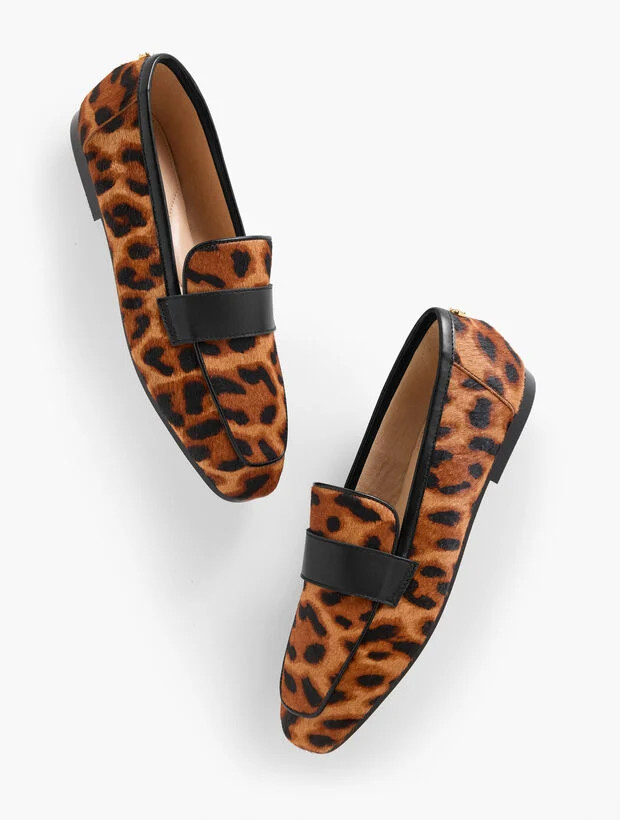 Audrey Loafers - Leopard Calf Hair | Talbots