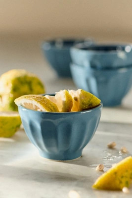 The Amelie Latte Stoneware Nut Bowls, Set of 4 | Anthropologie (US)