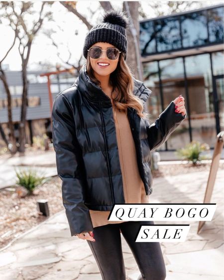 Quay Bogo sale 
CYBERAF for 45% off jacket 

#LTKCyberweek #LTKsalealert #LTKHoliday
