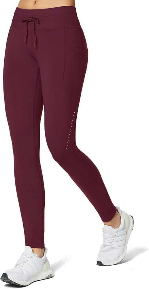BALEAF Women's Fleece Lined High Waisted Leggings Water Resistant Thermal Warm Winter Tights Ski ... | Amazon (US)