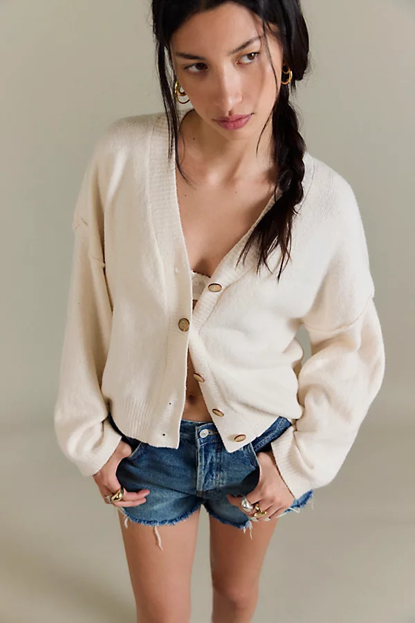 Cool Of The Night Cardi | Free People (Global - UK&FR Excluded)